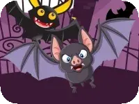 Scary Midnight Hidden Bats Scary Midnight Hidden Bats