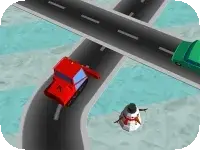 Traffic Run Christmas Traffic Run Christmas