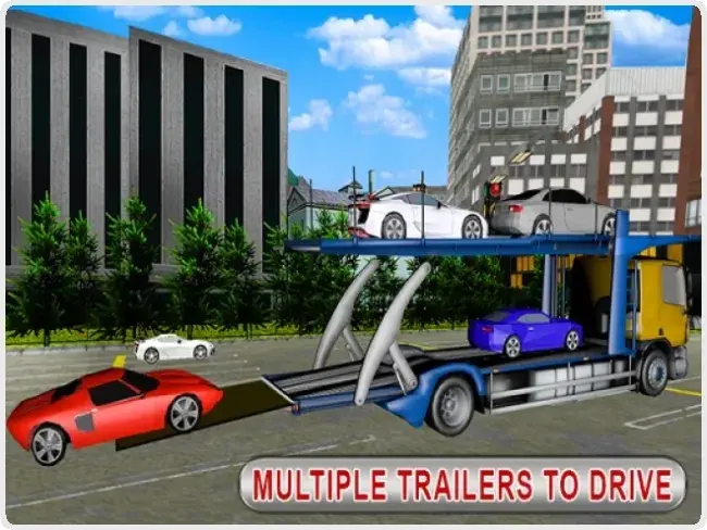 Trailer Cargo Truck Offroad Transporter Trailer Cargo Truck Offroad Transporter