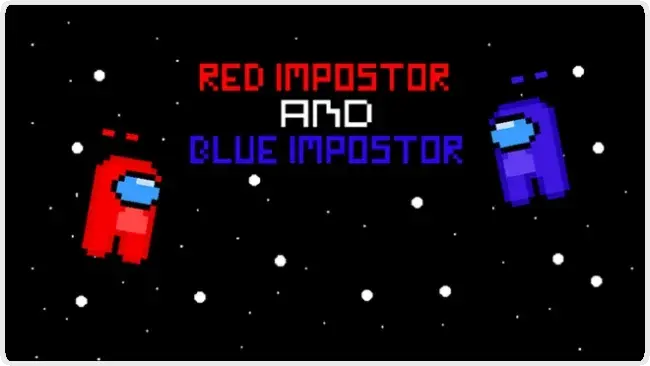 Blue and Red İmpostor Blue and Red İmpostor