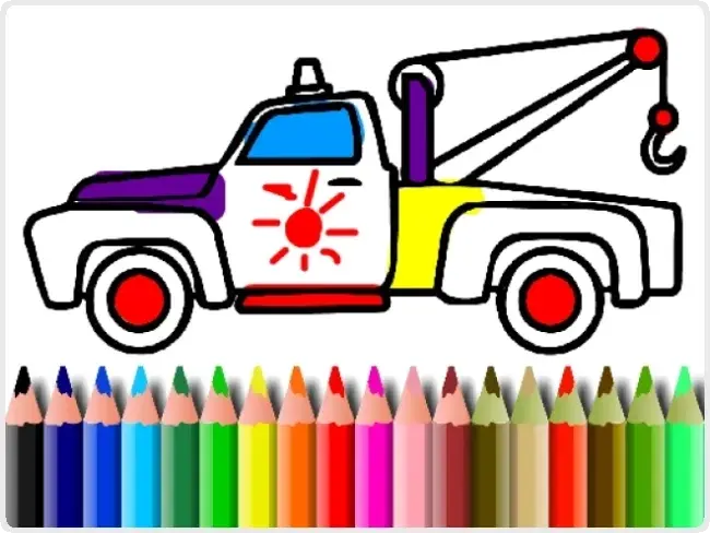 BTS Trucks Coloring BTS Trucks Coloring