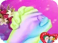 Couple Hand Casting Couple Hand Casting