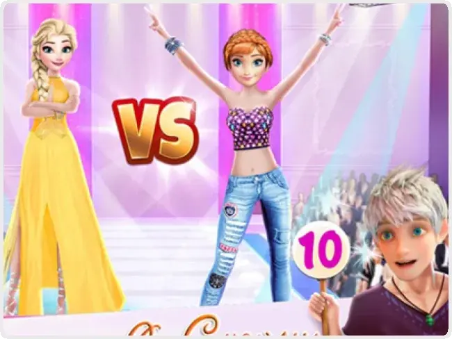 Princesses on Catwalk Princesses on Catwalk