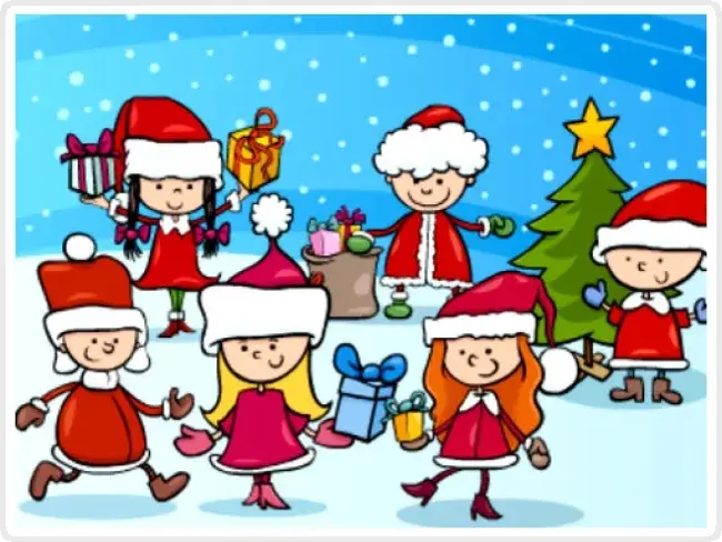 Christmas 5 Differences Christmas 5 Differences