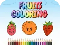 Fruits Coloring Fruits Coloring