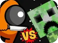 Among vs Creeper Among vs Creeper