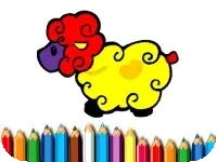 Baby Sheep Coloring Game Baby Sheep Coloring Game