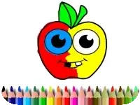 BTS Apple Coloring Book BTS Apple Coloring Book