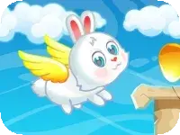 Flying Easter Bunny Flying Easter Bunny