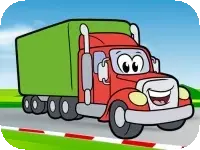 Happy Trucks Coloring Happy Trucks Coloring