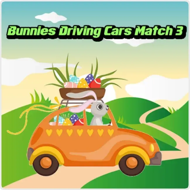 Bunnies Driving Cars Match 3 Bunnies Driving Cars Match 3