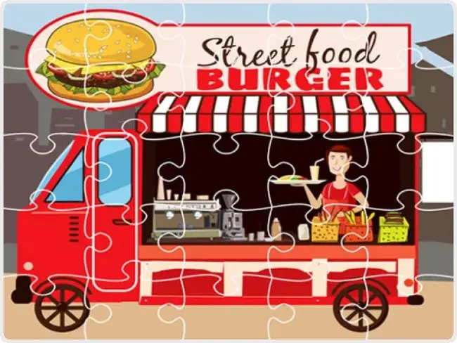 Burger Trucks Jigsaw Burger Trucks Jigsaw