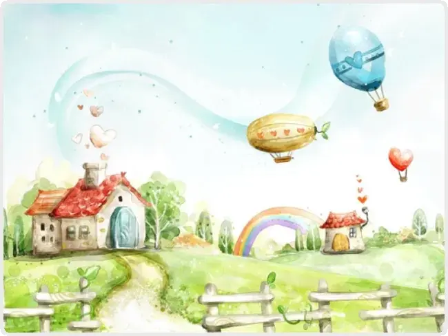 Cartoon Dreaming Scences Slide Cartoon Dreaming Scences Slide