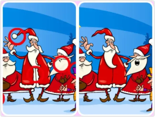 Christmas Photo Differences 2 Christmas Photo Differences 2