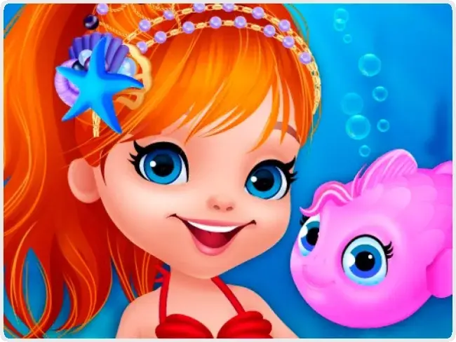 Cute Mermaid Dress Up Cute Mermaid Dress Up