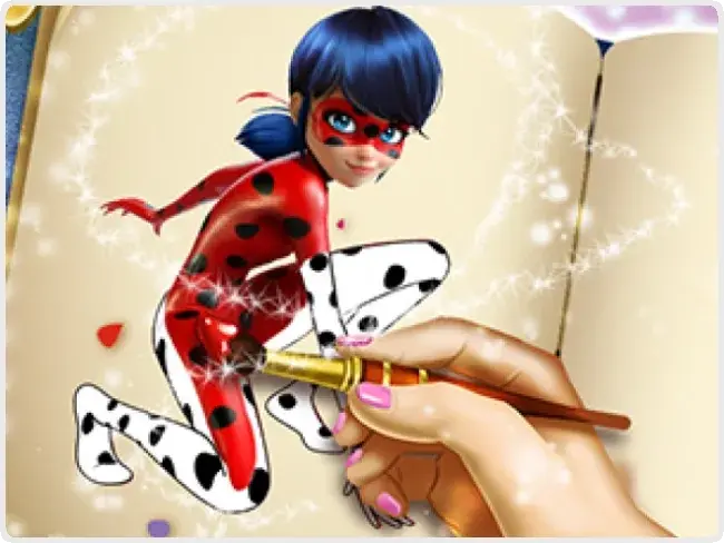 Dotted Girl Coloring Book Dotted Girl Coloring Book