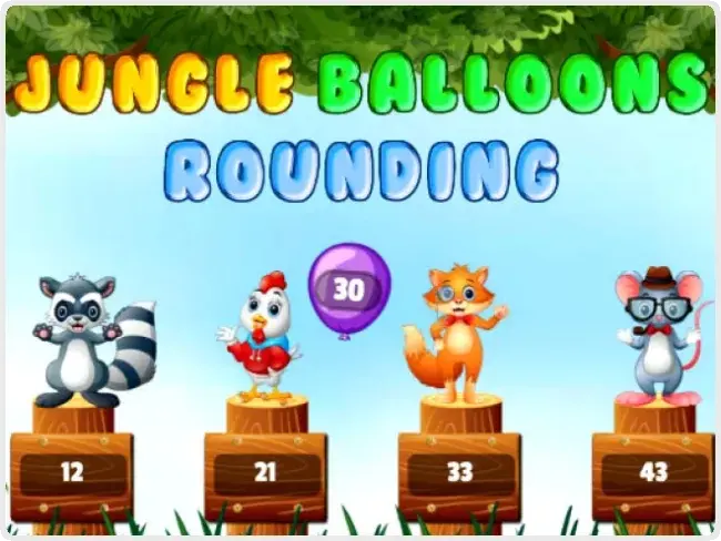 Jungle Balloons Rounding Jungle Balloons Rounding