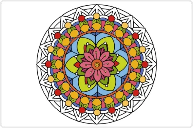 Mandala Coloring Book Mandala Coloring Book