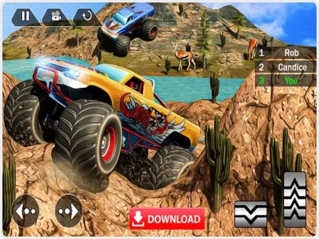 Mega Truck Race Monster Truck Racing Game Mega Truck Race Monster Truck Racing Game