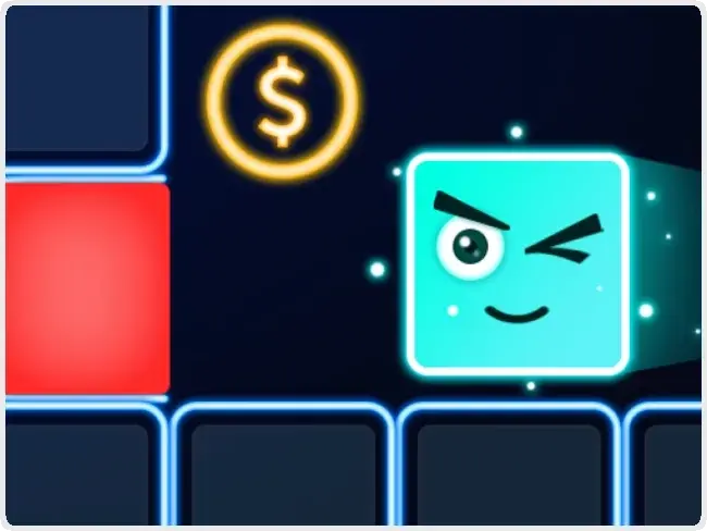 Neon Tile Rush Neon Tile Rush