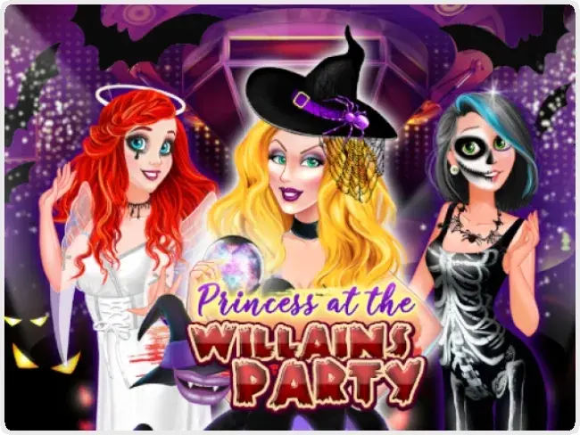 Princess at the Villains Party Princess at the Villains Party