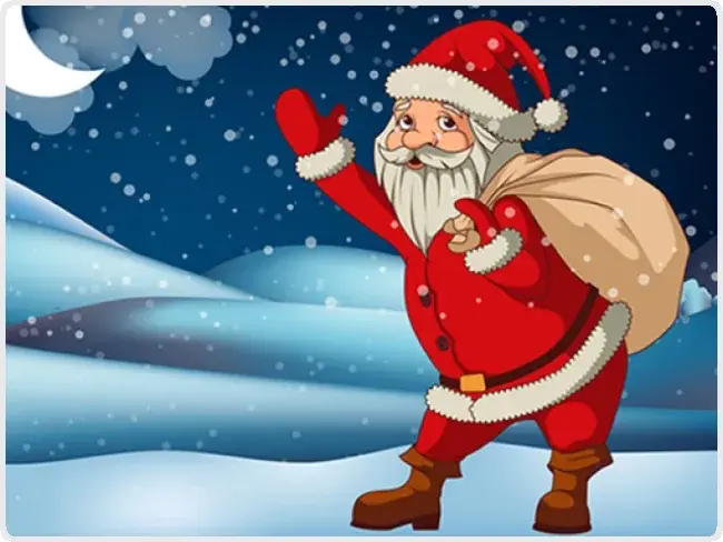 Santa Claus Gift Bag Jigsaw Santa Claus Gift Bag Jigsaw