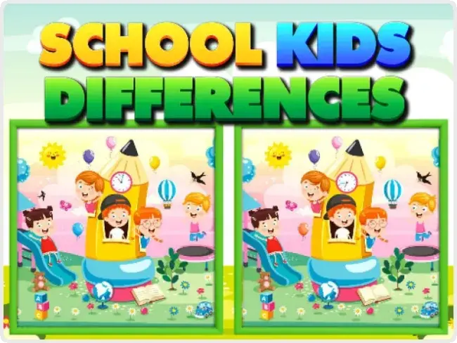 School Kids Differences School Kids Differences