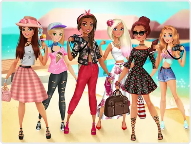 Vacation Summer Dress Up Vacation Summer Dress Up